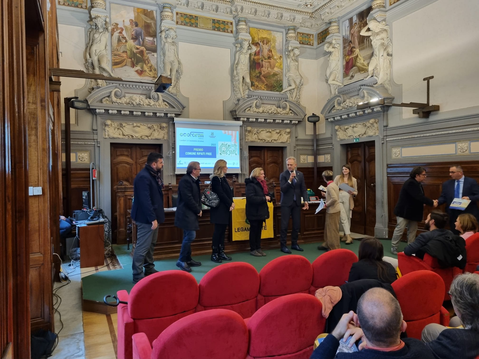 Comunicato Salerno - Ecoforum Legambiente, Premio a Olevano sul Tusciano 2