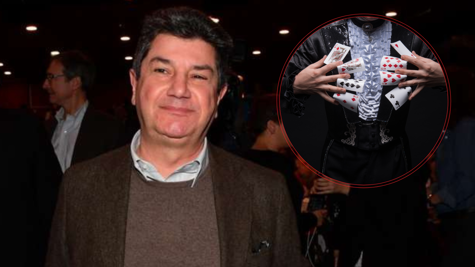 Luigi Vicinanza, un prestigiatore al Teatro Karol